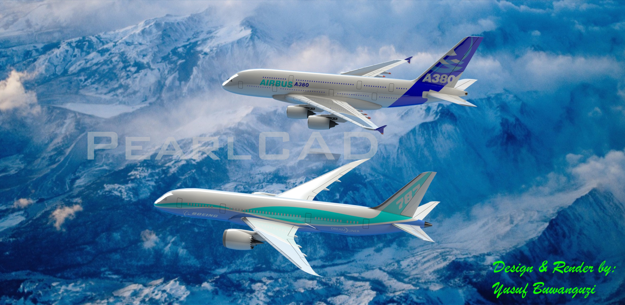 F 空客A380飞机模型 机械设计图纸资料 3D模型 