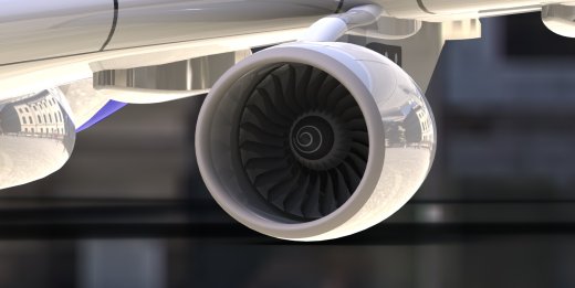F 空客A380飞机模型 机械设计图纸资料 3D模型 缩略图