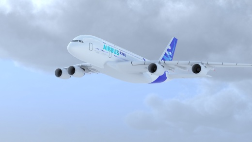 F 空客A380飞机模型 机械设计图纸资料 3D模型 缩略图