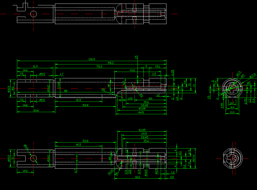 健卫8小口径运动步枪（生产图纸）（精品全套CAD详细图）缩略图