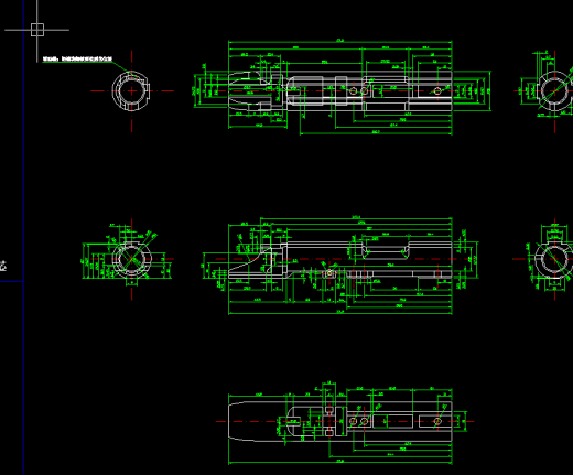 健卫8小口径运动步枪（生产图纸）（精品全套CAD详细图）缩略图