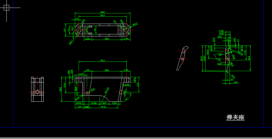 健卫8小口径运动步枪（生产图纸）（精品全套CAD详细图）