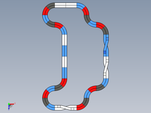 四驱车跑道8俯视缩略图