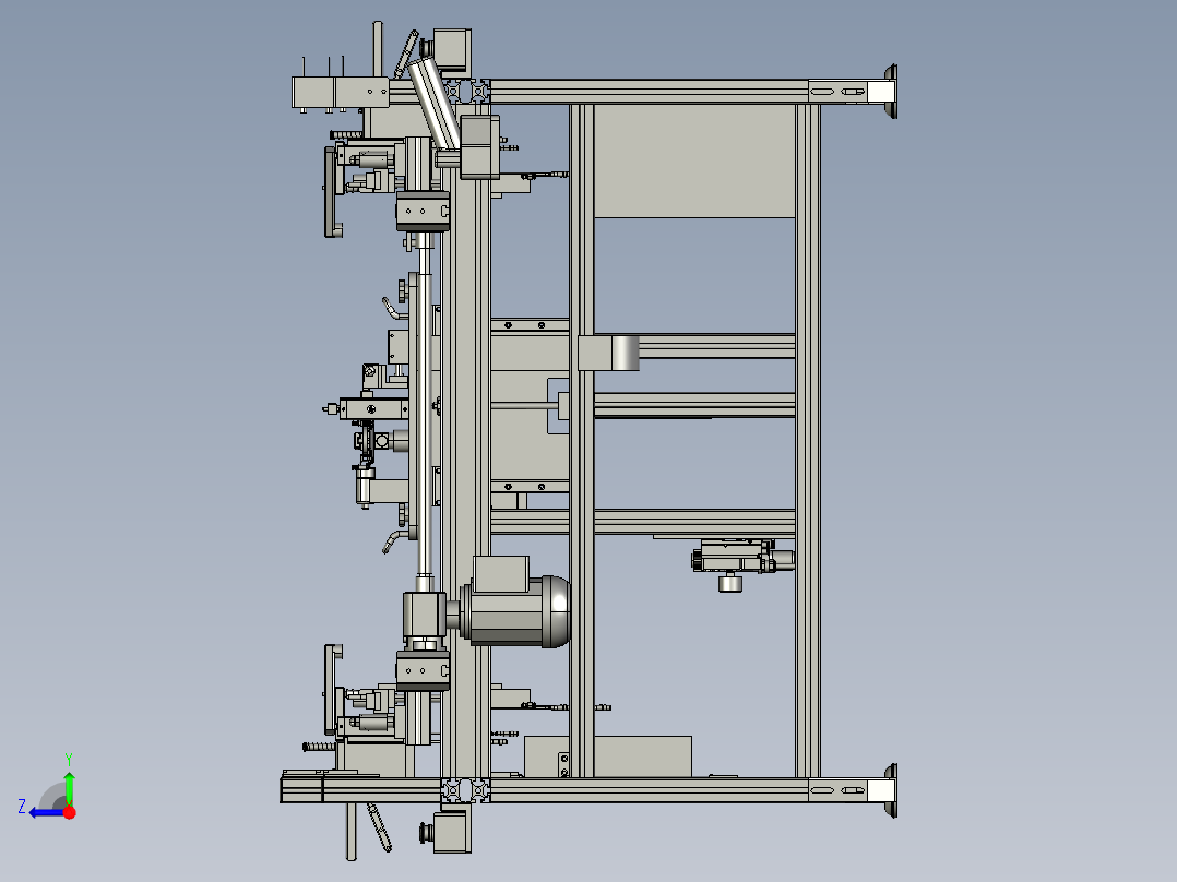 BR205汽车天窗生产线OP60右视图