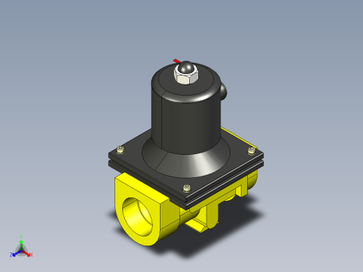 电磁阀2W系列7款正等轴测缩略图