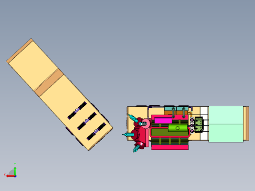 移动式箱式变电站后视缩略图