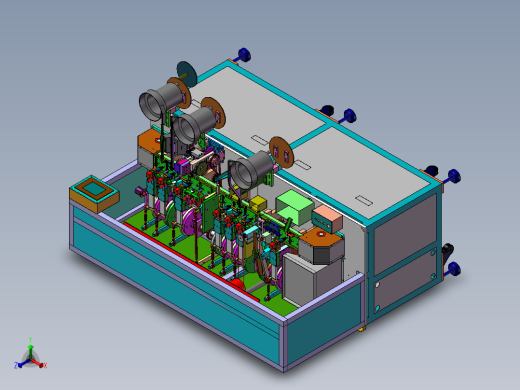 凸轮组装设备正等轴测缩略图