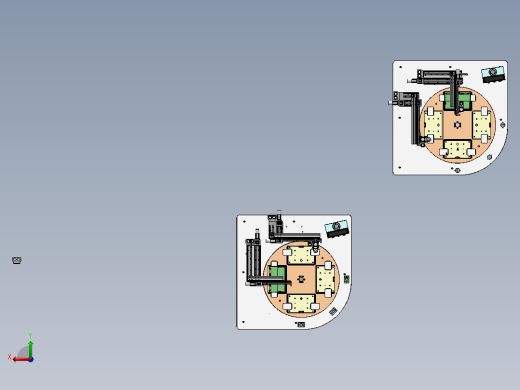 自动锁螺丝机左旋式量产机后视缩略图