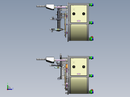 自动锁螺丝机左旋式量产机左视缩略图