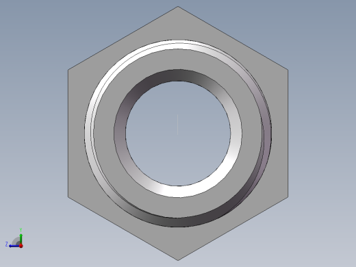 对丝-六角异径 DN15-DN10右视缩略图