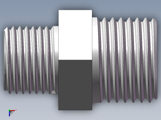 对丝-六角异径 DN15-DN10俯视缩略图