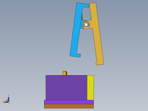 长尺寸工件固定夹具后视缩略图