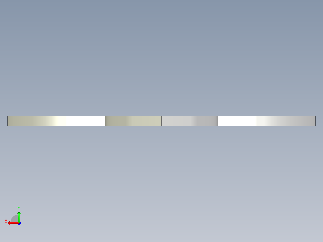 激光切割圣诞装饰后视图