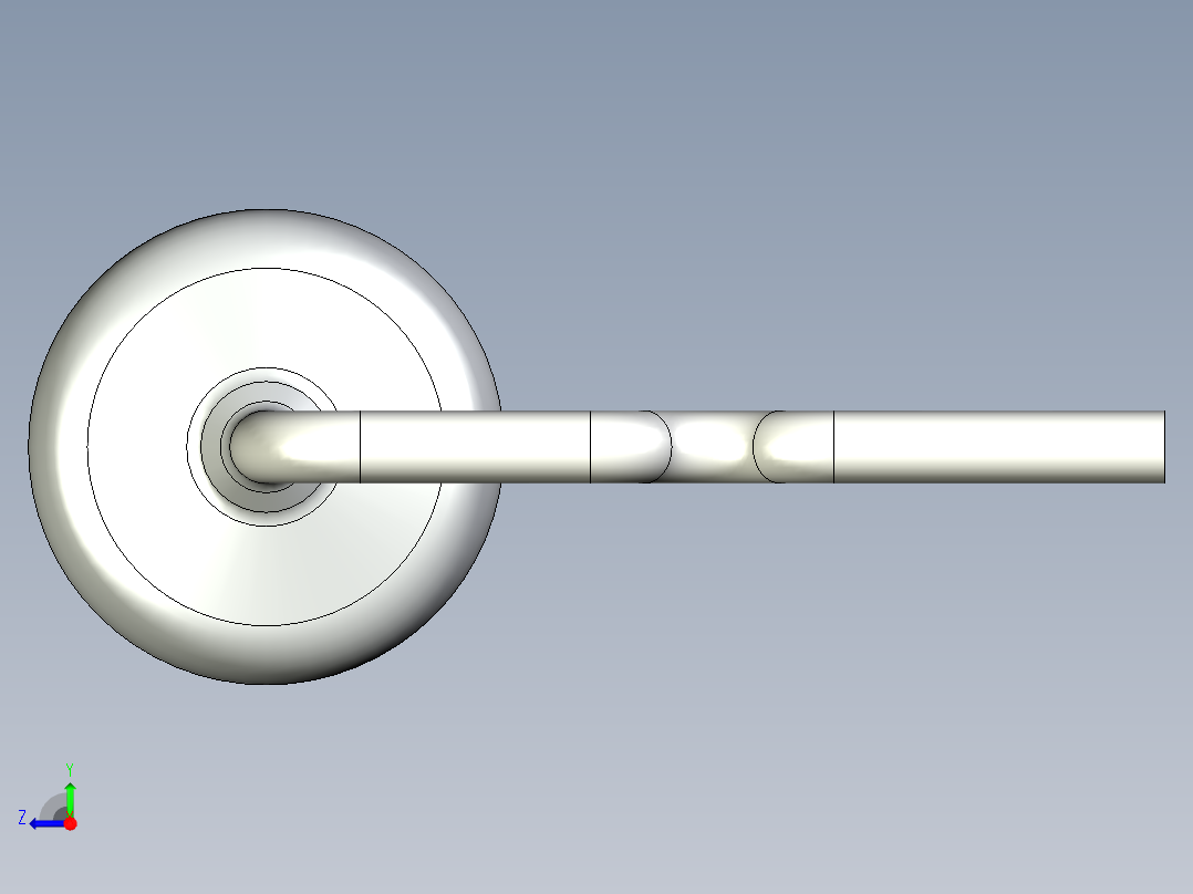 无源元件封装-RES-0.5W-HH-MO右视图