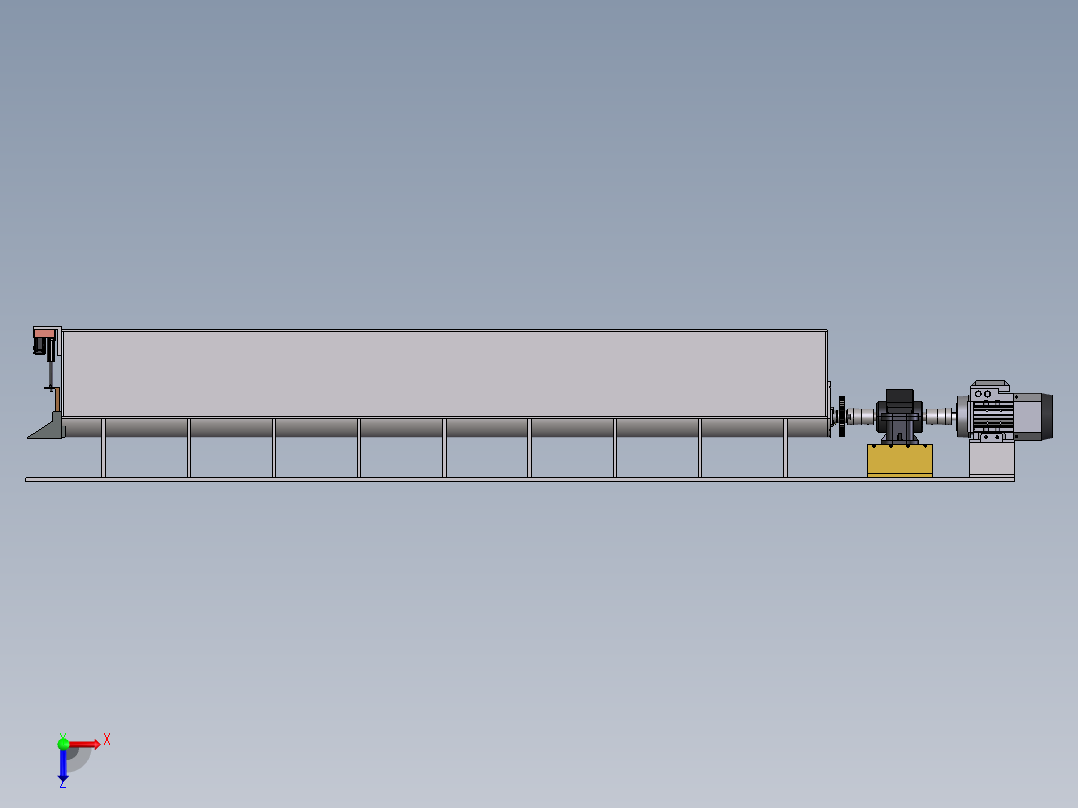轻灰预混器设计-三维俯视图