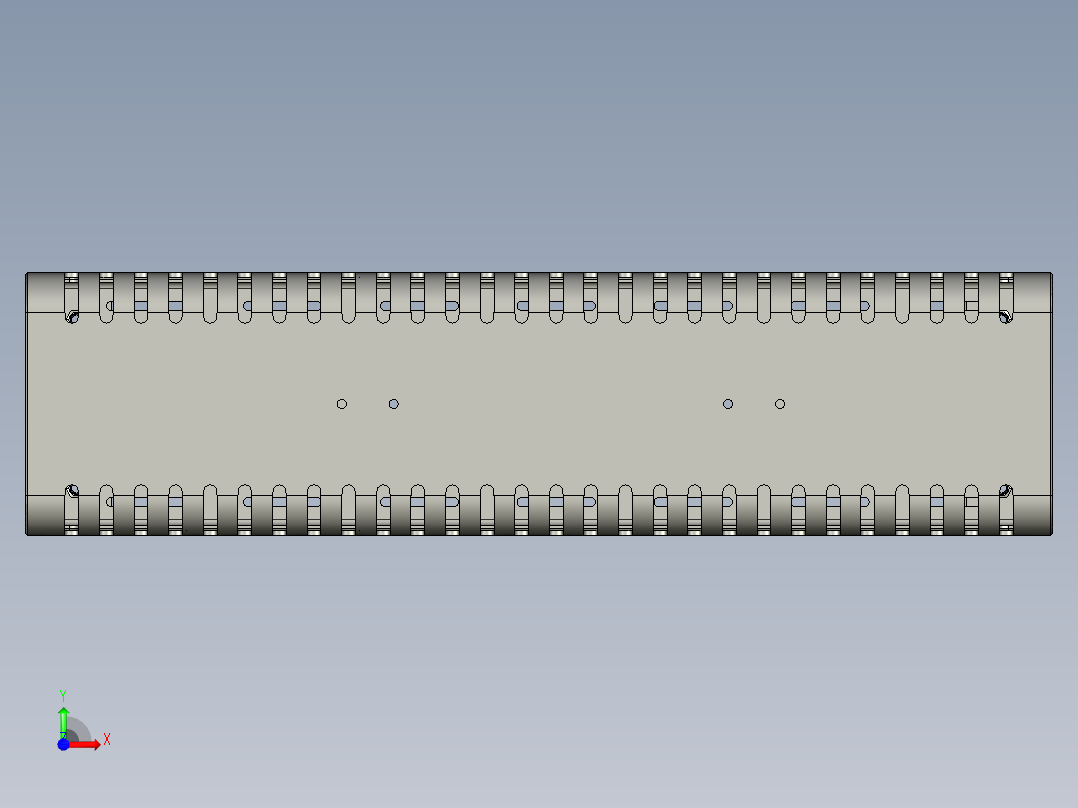 长款水热空调前视图