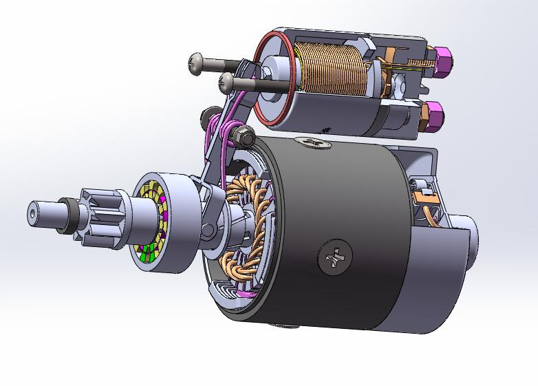 汽车起动机sw18可编辑