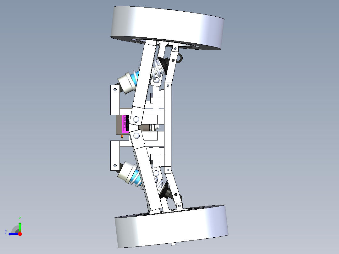B2004008-遥控车前悬架右视图