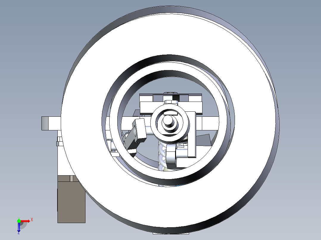B2004008-遥控车前悬架俯视图