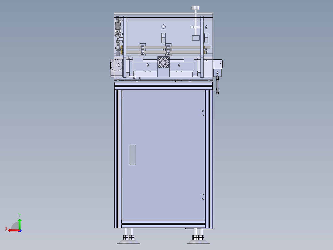单线叠板机_x_t后视图