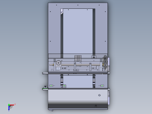 单线叠板机_x_t俯视缩略图