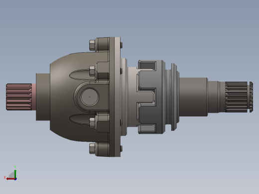 差速齿轮箱后视缩略图