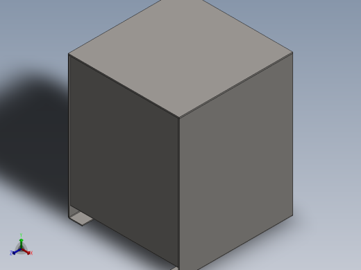 液压油箱尺寸 500x500x600毫米