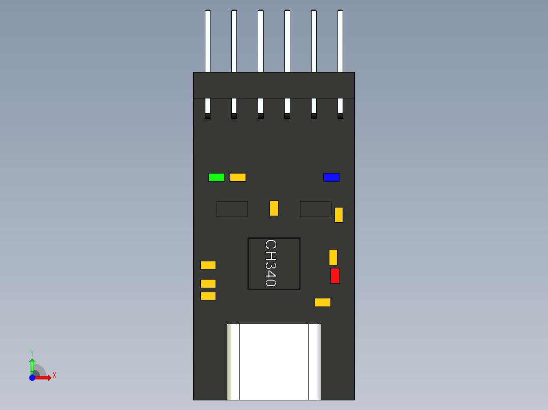 将代码上传到esp32 ch340 12前视图