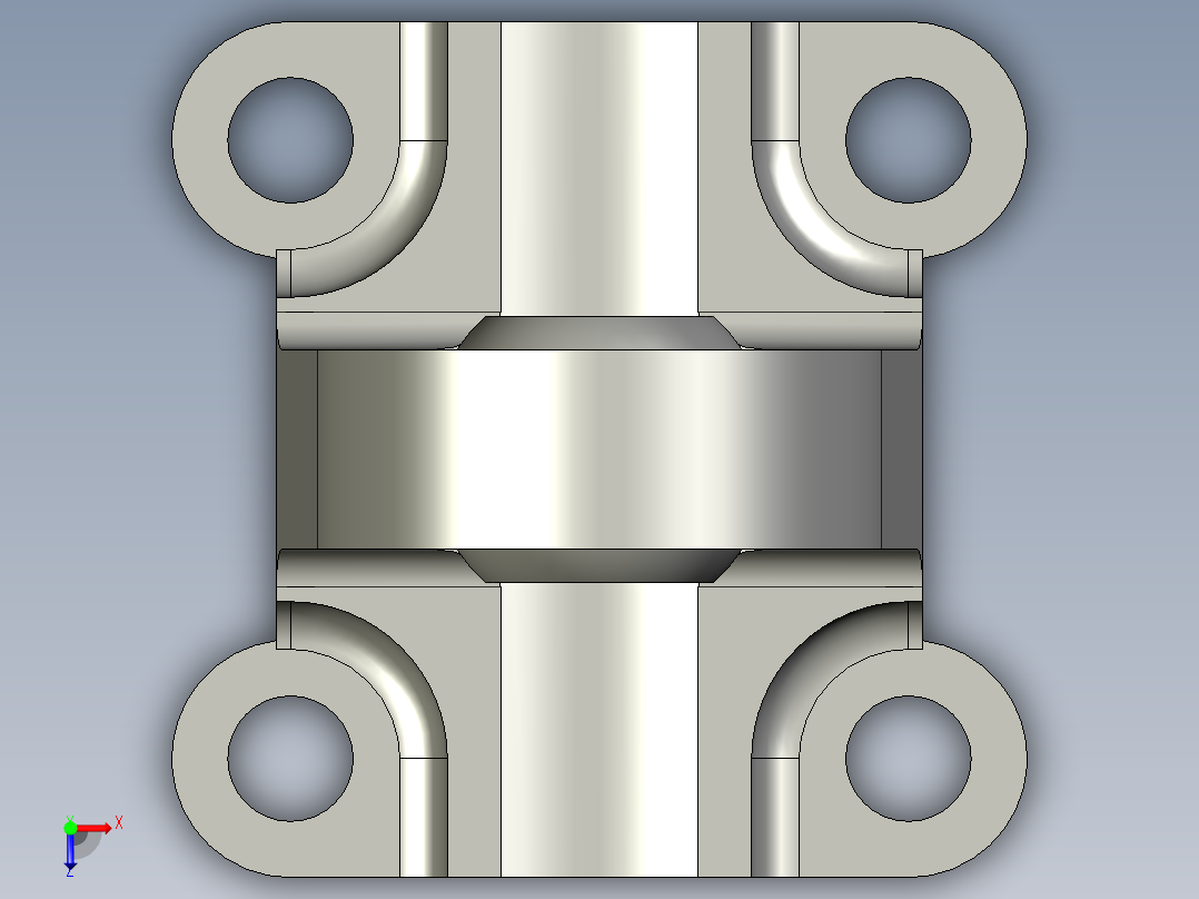 费斯托气缸附件联接件174397_SNCS_32俯视图