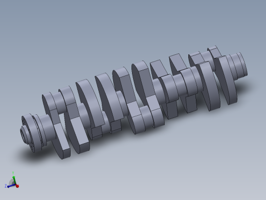 曲轴 捷达 2.5 大众