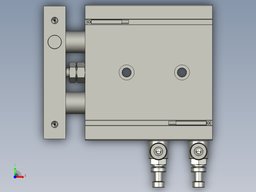 TR32X10S_10_+_CS1-G-2气缸前视缩略图