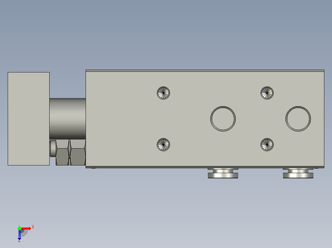 TR32X10S_10_+_CS1-G-2气缸俯视图