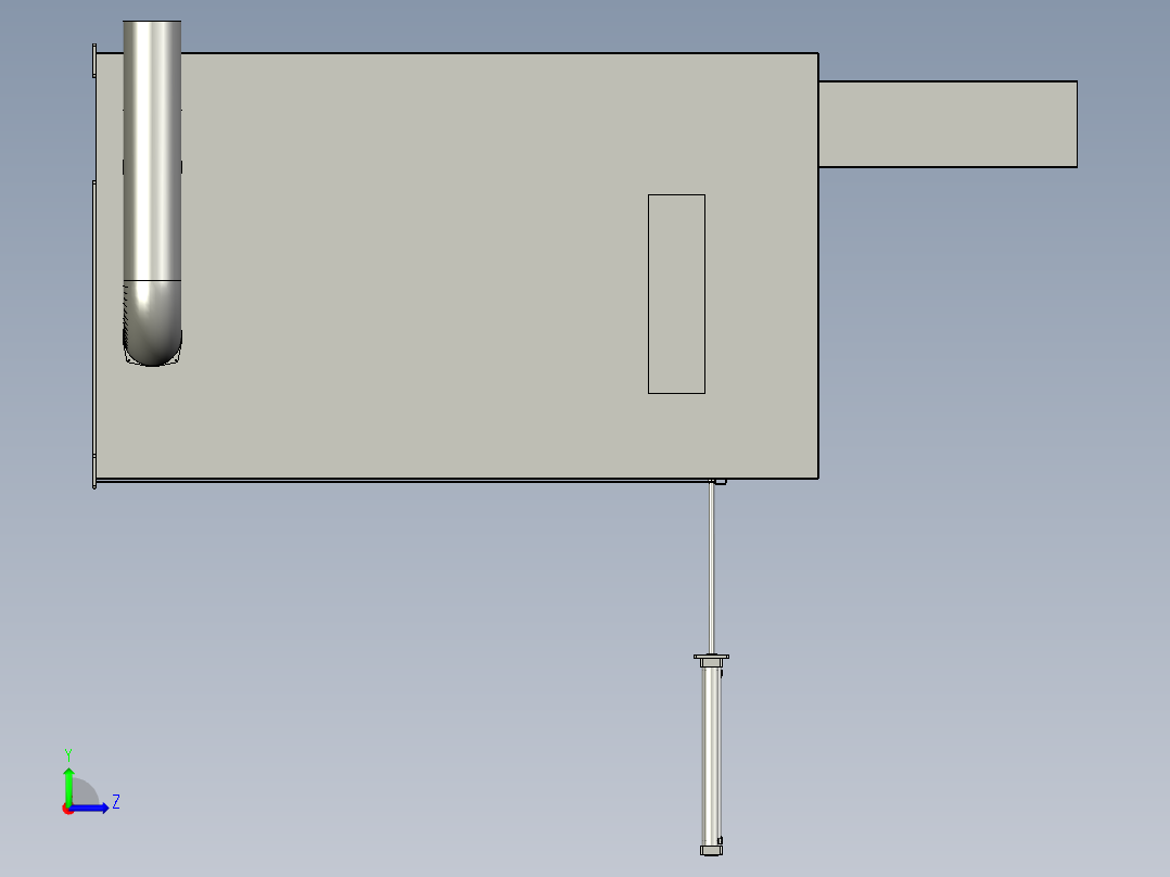 喷胶房装配体20200702左视图