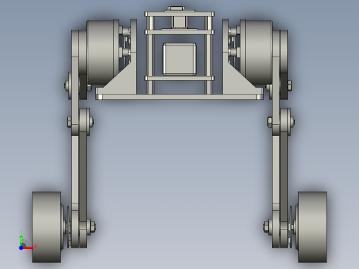 双脚行走机器人的远程操纵装置前视缩略图