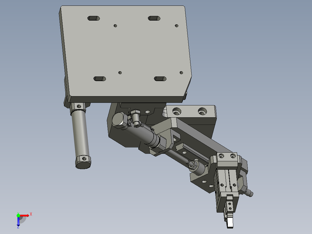 14AC-撕纸架俯视图