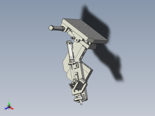 14AC-撕纸架正等轴测缩略图