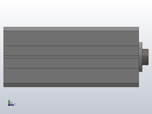 SDA超薄气缸系列SDA 32×80左视缩略图