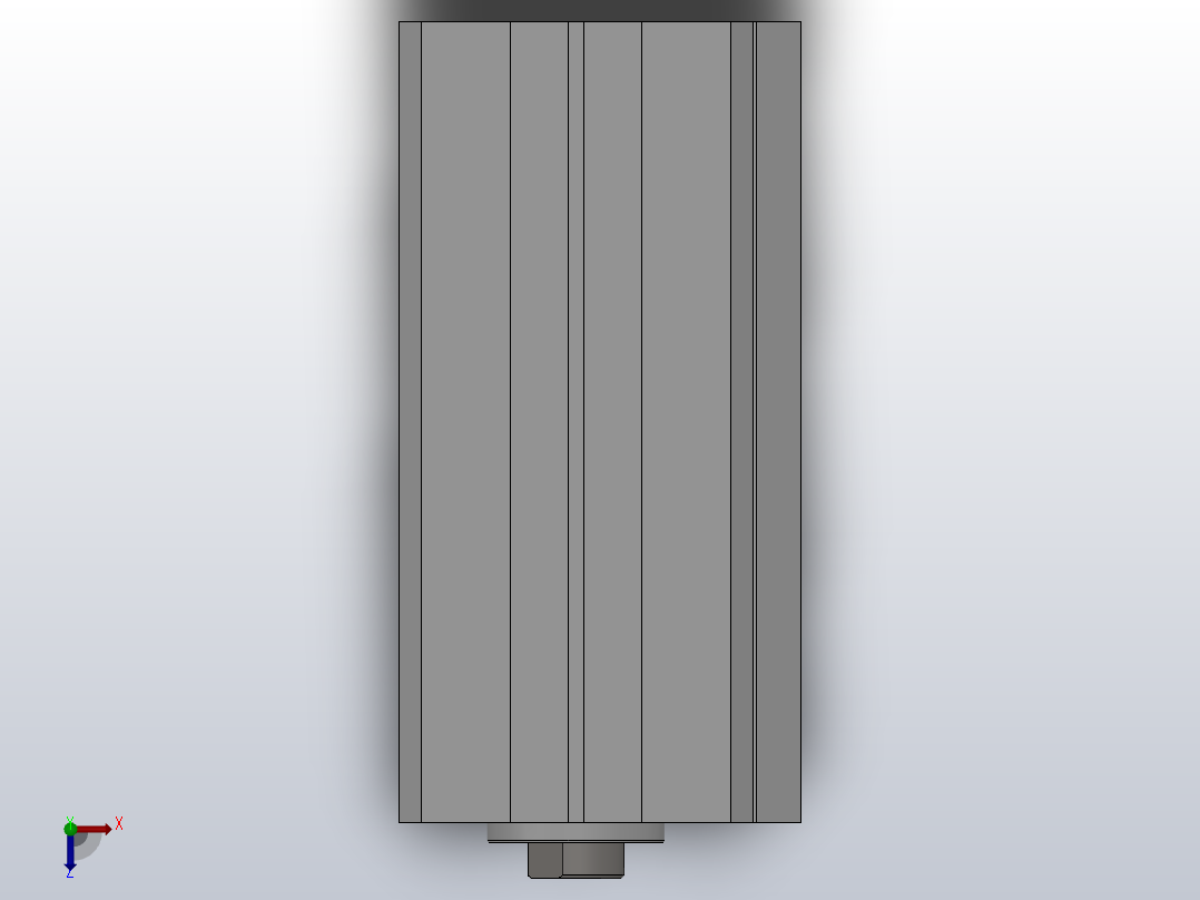 SDA超薄气缸系列SDA 32×80俯视图