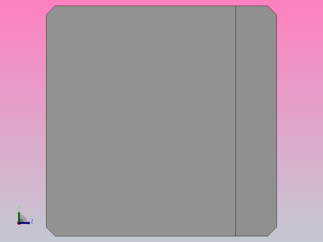 552系列斜齿齿条[552 015 100]左视图