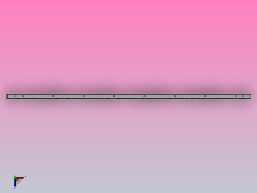 552系列斜齿齿条[552 015 100]俯视缩略图