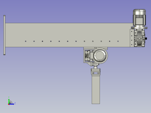 旋转式自动提升机左视缩略图