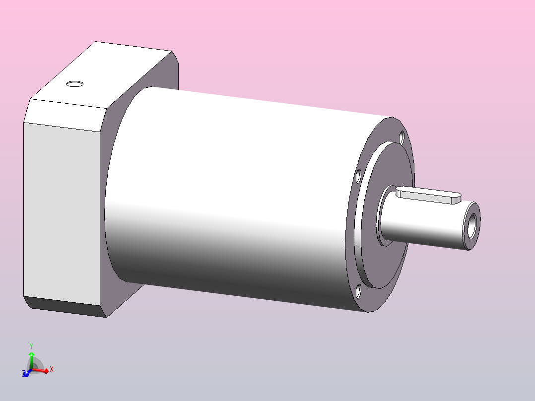 施耐德减速机主视图