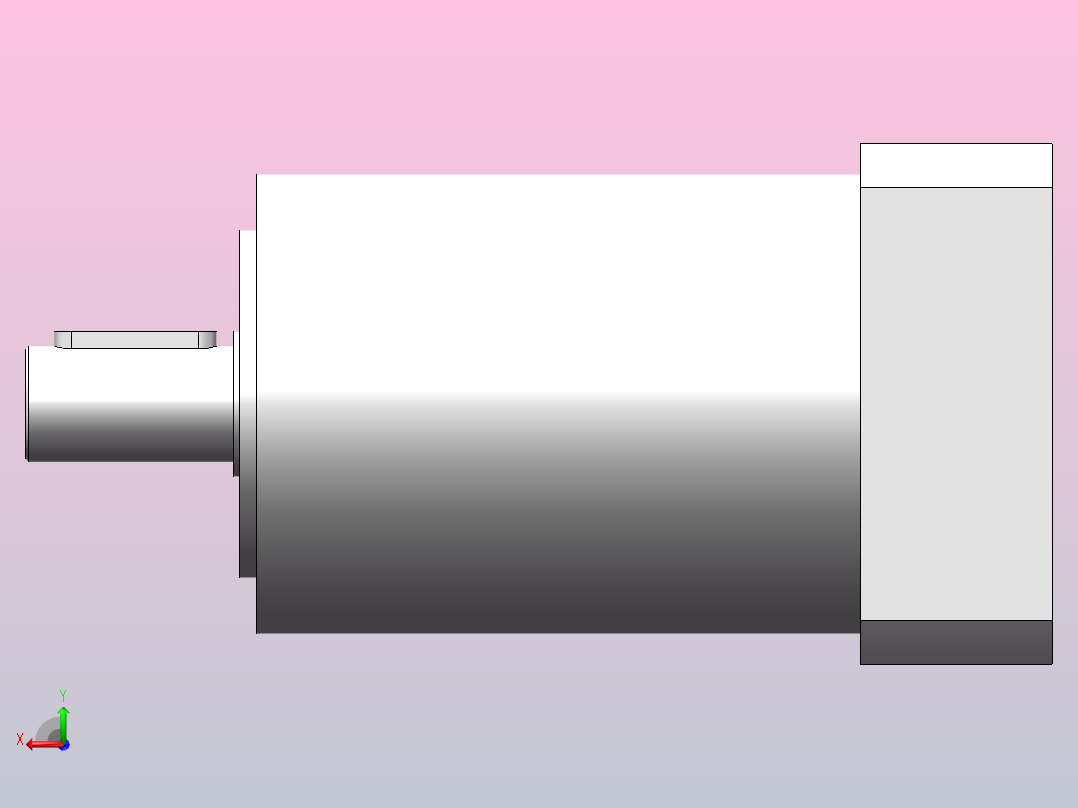施耐德减速机后视图