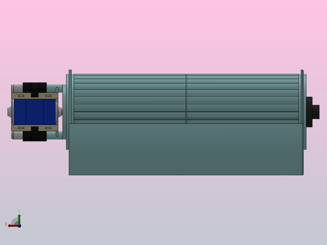 C60200横流风机[C60200]后视图