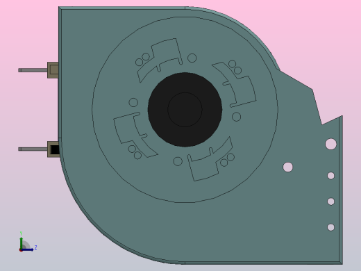 C60200横流风机[C60200]左视缩略图