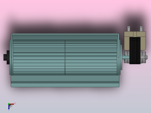 C60200横流风机[C60200]俯视缩略图