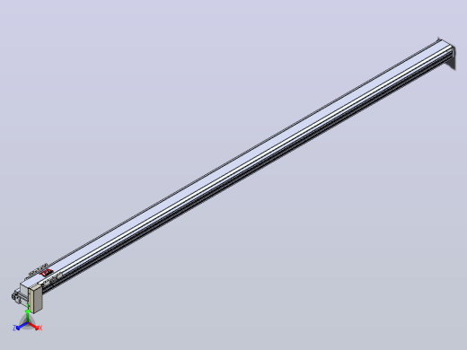 皮带直线轴半封闭可选导轨TPA-HNB-120D-110-L2850-RP-C-P40-N3