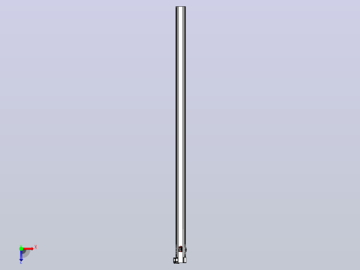 皮带直线轴半封闭可选导轨TPA-HNB-120D-110-L2850-RP-C-P40-N3俯视缩略图
