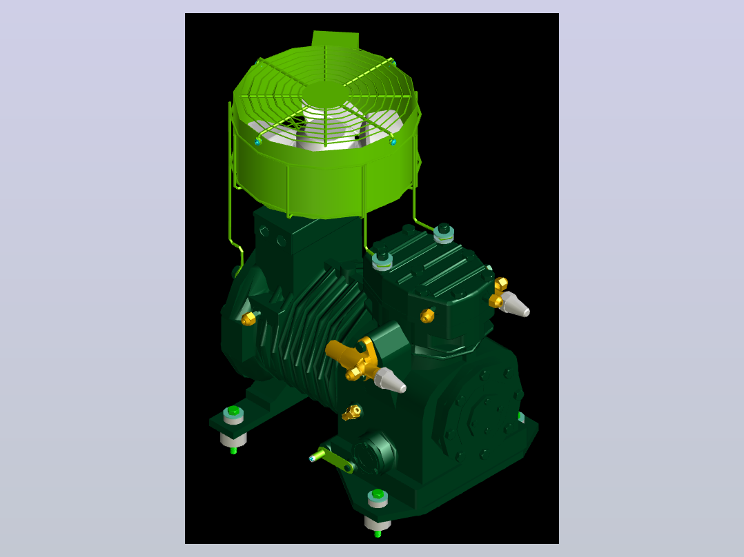 三洋（松下）半封闭5HP