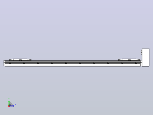皮带直线轴双滑块型TPA-GCBS-150-P80-L450-LU-M75-N3左视缩略图